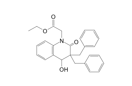 Ethyl 2-(3,3-dibenzyl-4-hydroxy-2-oxo-3,4-dihydro-1Hquinolin-1-yl)acetate