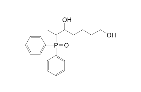 threo-2-Diphenylphosphinoyl-7-hydroxyheptan-3-ol