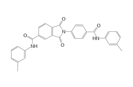 1H-isoindole-5-carboxamide, 2,3-dihydro-N-(3-methylphenyl)-2-[4-[[(3-methylphenyl)amino]carbonyl]phenyl]-1,3-dioxo-