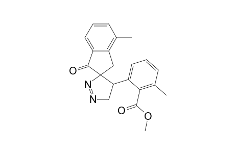 4-(2-METHOXYCARBONYL-3-METHYL)-4'-METHYL-SPIRO-(3H-4,5-DIHYDROPYRAZOL-3,2'-INDANE-1'-ONE)