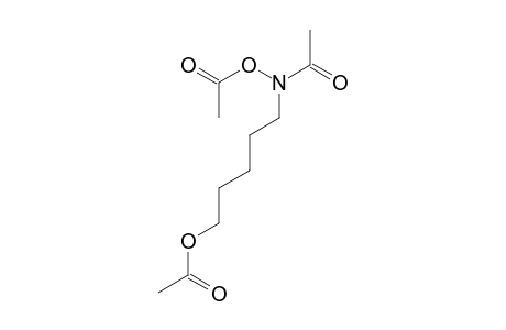 5-Hydroxypentanehydroxylamine, N,O,O-triacetyl-