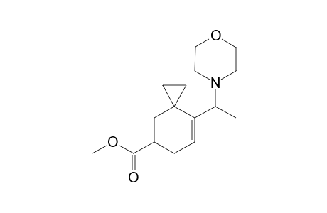 Methyl 8-(1-morpholin-4-ylethyl)spiro[2.5]oct-7-ene-5-carboxylate