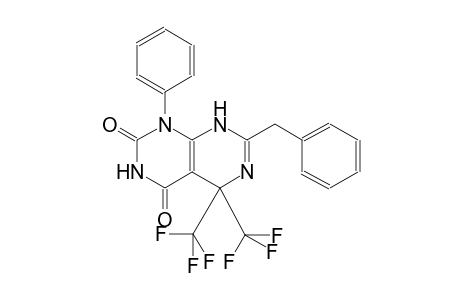 7-benzyl-1-phenyl-5,5-bis(trifluoromethyl)-5,8-dihydropyrimido[4,5-d]pyrimidine-2,4(1H,3H)-dione