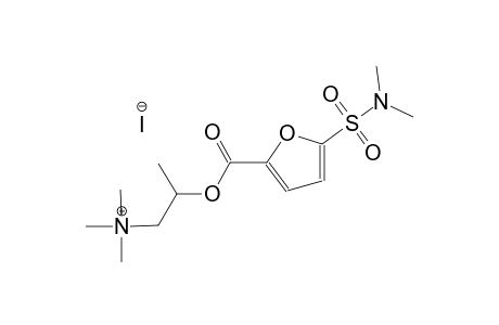 1-propanaminium, 2-[[[5-[(dimethylamino)sulfonyl]-2-furanyl]carbonyl]oxy]-N,N,N-trimethyl-, iodide