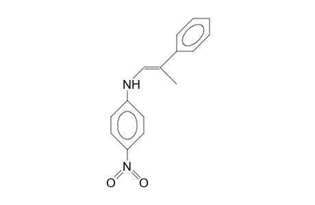N-(2-Phenyl-prop-1-enyl)-4-nitro-aniline