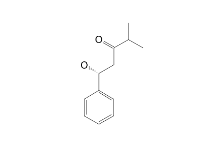 (+)-(R)-1-HYDROXY-4-METHYL-1-PHENYL-3-PENTANONE