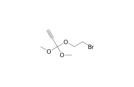 1,1-Dimethoxy-1-(2'-bromoethoxy)prop-2-yne
