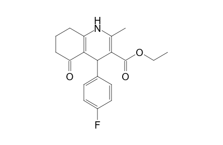 4-(4-fluorophenyl)-2-methyl-5-oxo-4,6,7,8-tetrahydro-1H-quinoline-3-carboxylic acid ethyl ester