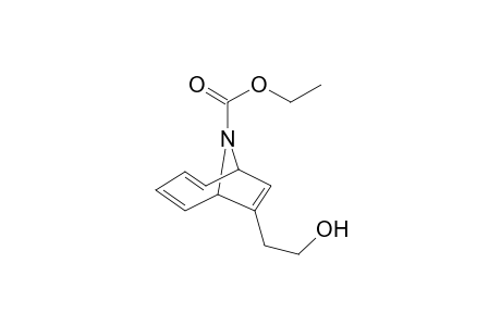Ethyl 7-(2-hydroxyethyl)-9-azabicyclo[4.2.1]nona-2,4,7-triene-9-carboxylate