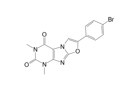 7-(4-Bromophenyl)-1,3-dimethyl[1,3]oxazolo[2,3-f]purine-2,4(1H,3H)-dione