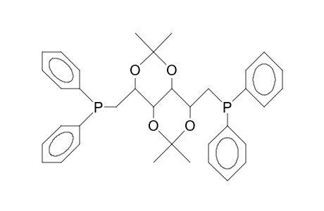 4S,8S,9S,10S-2,2',6,6'-Tetramethyl-4,8-di(bis[diphenylphosphino]-methyl)-1,3,5,7-tetraoxa-decalin