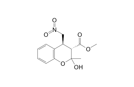 (3S,4S)-Methyl 2-Hydroxy-2-methyl-4-(nitromethyl)chroman-3-carboxylate