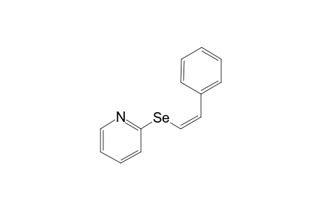 (Z)-2-(styrylselanyl)pyridine