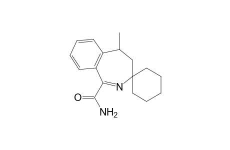 3H-2-Benzazepine-1-carboxamide, 4,5-dihydro-5-methyl-3-spirocyclohexane-