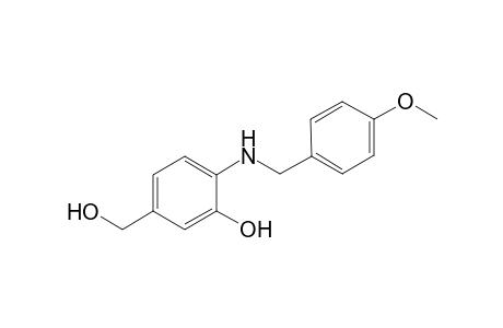N-[(p-Methoxybenzyl)-4-(hydroxymethyl)-2-hydroxyaniline