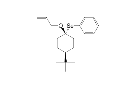 TRANS-4-TERT.-BUTYL-1-(PHENYLSELENO)-1-(2-PROPENYLOXY)-CYCLOHEXANE