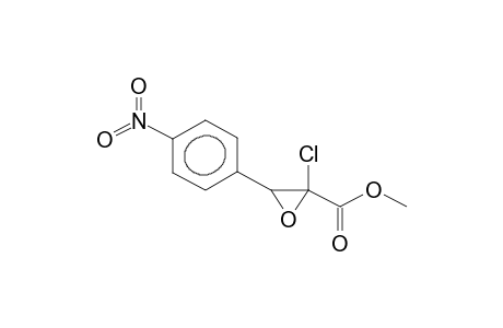 2-CHLORO-2,3-EPOXY-3-PARA-NITROPHENYLPROPANOIC ACID, METHYL ESTER