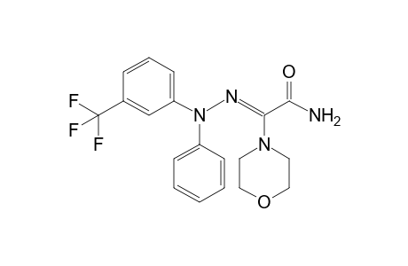 (Z)-2-(Morpholin-4-yl)-N-[3-(trifluoromethyl)phenyl]-2-phenylhydrazonoacetamide