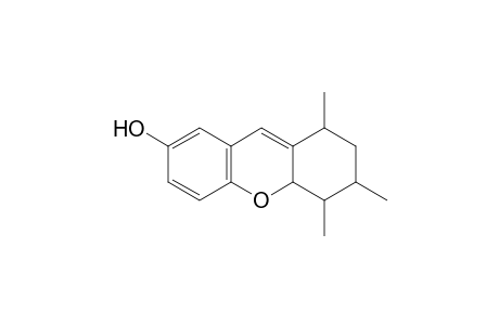 7-Hydroxy-1,3,4-trimethyl-1,2,3,4-tetrahydro-4aH-xanthene