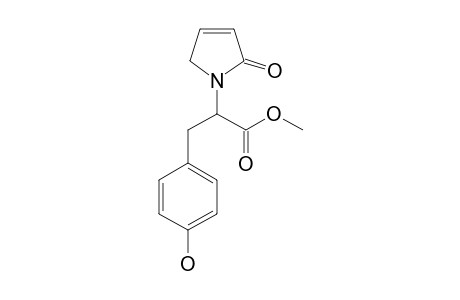 METHYL-3-(4-HYDROXYPHENYL)-2-(2-OXO-2,5-DIHYDRO-PYRROL-1-YL)-PROPANOATE