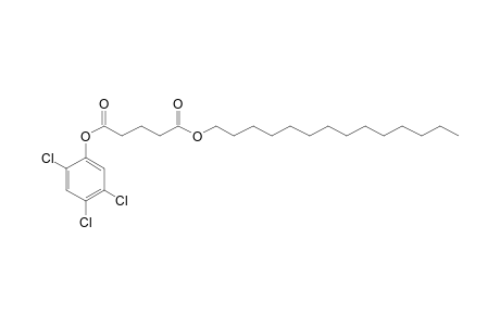 Glutaric acid, tetradecyl 2,4,5-trichlorophenyl ester