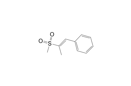 Benzene, [2-(methylsulfonyl)-1-propenyl]-