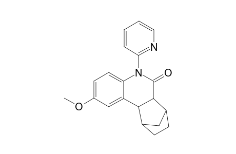 2-Methoxy-5-(pyridin-2-yl)-6a,7,8,9,10,10a-hexahydro-7,10-methanophenanthridin-6(5H)-one