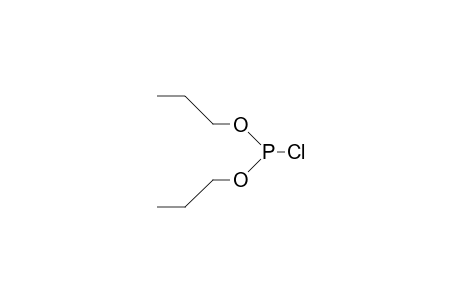 Phosphorochloridous acid, dipropyl ester