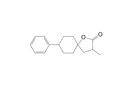3-Methyl-8-phenyl-1-oxaspiro[4.5]decan-2-one