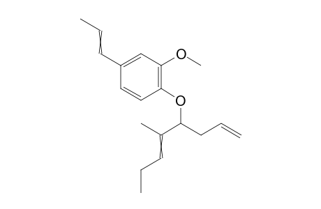 2-methoxy-1-((5-methylocta-1,5-dien-4-yl)oxy)-4-(prop-1-en-1-yl)benzene