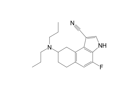 8-(Dipropylamino)-4-fluoro-6,7,8,9-tetrahydro-3H-benz[e]indole-1-carbonitrile