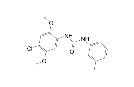 N-(4-chloro-2,5-dimethoxyphenyl)-N'-(3-methylphenyl)urea