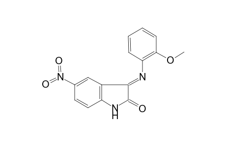 3-(2-Methoxyanilino)-5-nitro-2-indolone