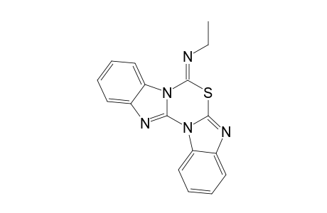 6H-BIS-BENZIMIDAZO-[2,1-B:2',1'-D]-[1,3,5]-THIADIAZIN-6-ETHYLIMINE