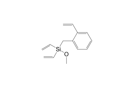 Diethenyl[(2'-ethenylphenyl)methyl]-methoxysilane