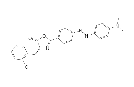 2-(4-{2-[4-(Dimethylamino)phenyl]-1-diazenyl}phenyl)-4-[1-(2-methoxyphenyl)methylidene]-5(4H)-oxazolone