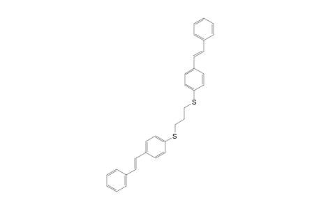 1-[(E)-styryl]-4-[3-[4-[(E)-styryl]phenyl]sulfanylpropylsulfanyl]benzene