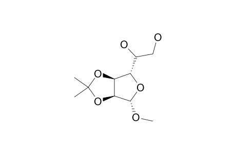 (+)-METHYL-2,3-O-ISOPROPYLIDENE-BETA-L-ALLOFURANOSIDE