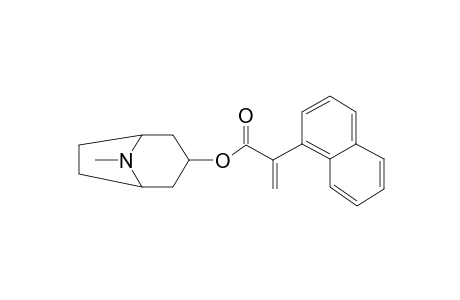 3-Tropanyl .alpha.-hydroxymethyl-1-naphthylacetate dehydrate