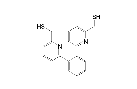 1,2-bis(6-(mercaptomethyl)-2-pyridyl)-benzene