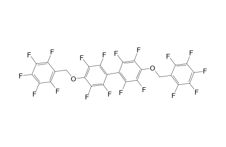 1,1'-Biphenyl, 2,2',3,3',5,5',6,6'-octafluoro-4,4'-bis[(pentafluorophenyl)methoxy]-