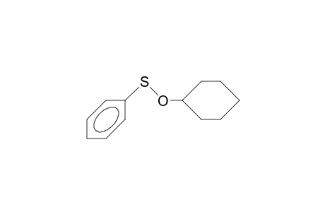 Cyclohexyl benzene-sulfenate