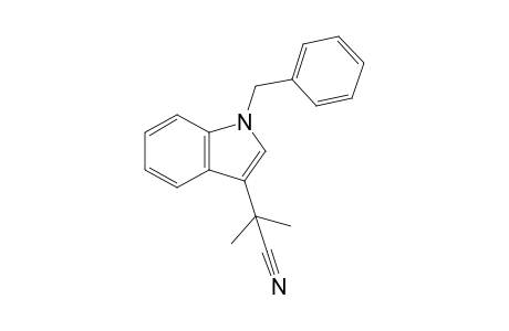 2-(1-Benzyl-1H-indol-3-yl)-2-methylpropanenitrile