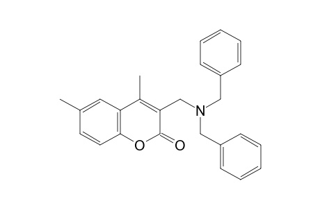 3-[(dibenzylamino)methyl]-4,6-dimethylcoumarin