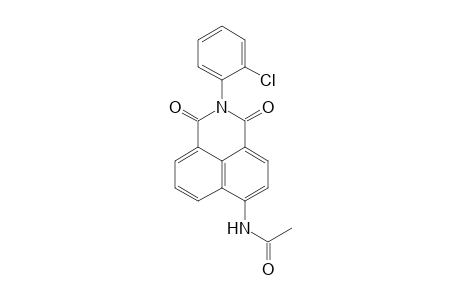 4-acetamido-N-(o-chlorophenyl)naphthalimide