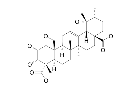 2-ALPHA,3-ALPHA,19-ALPHA,25-TETRAHYDROXY-URS-12-EN-23,28-DIOIC-ACID