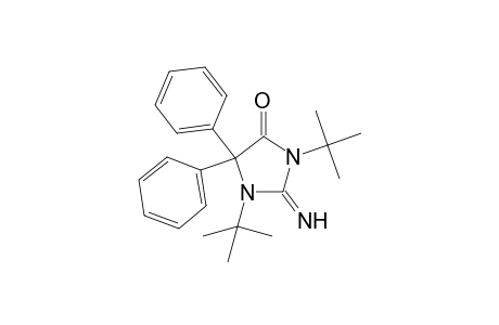 4-Imidazolidinone, 1,3-bis(1,1-dimethylethyl)-2-imino-5,5-diphenyl-