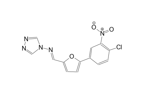 N-((E)-[5-(4-Chloro-3-nitrophenyl)-2-furyl]methylidene)-4H-1,2,4-triazol-4-amine