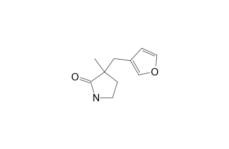 3-(furan-3-ylmethyl)-3-methylpyrrolidin-2-one