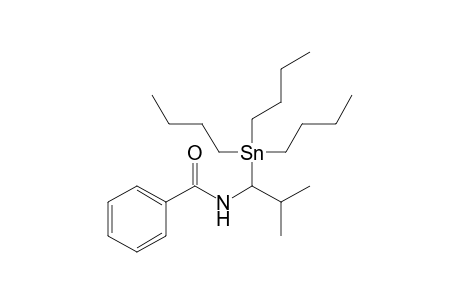 N-[1-(Tributylstannyl)-2-methylpropyl]benzamide